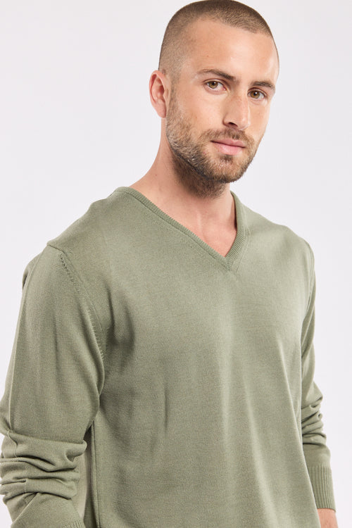 Bérac V-neck jumper – wool - Armor-lux - 2