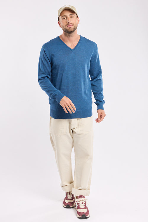 V-neck jumper – wool - Armor-lux - 3
