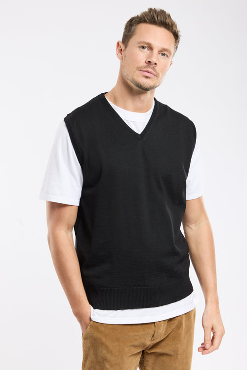 Bérac sleeveless jumper - wool - Armor-lux - 1