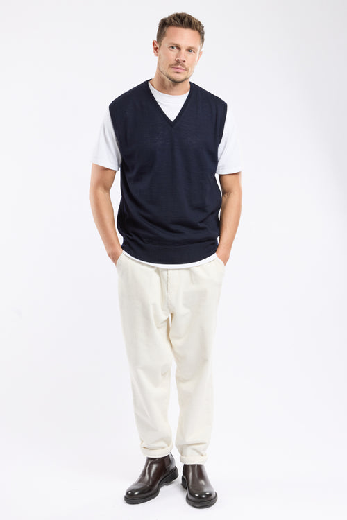 Bérac sleeveless jumper - wool - Armor-lux - 3