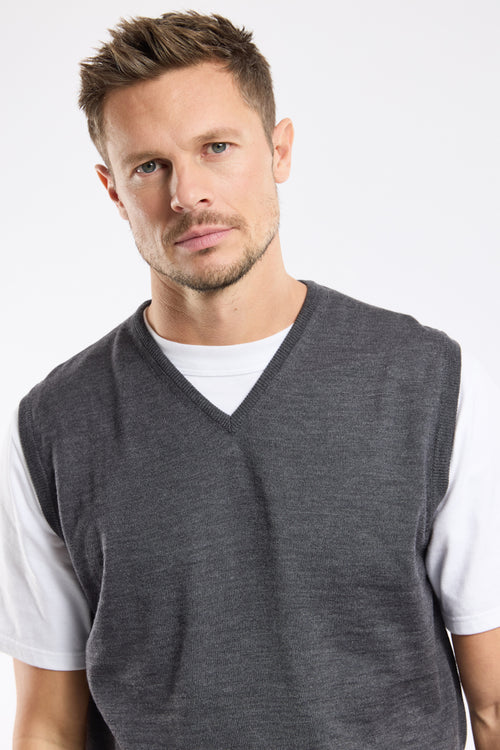 Ärmelloser Pullover Bérac – Wolle - Armor-lux - 2