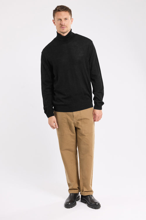Pullover mit Rollkragen – Merinowolle - Armor-lux - 1