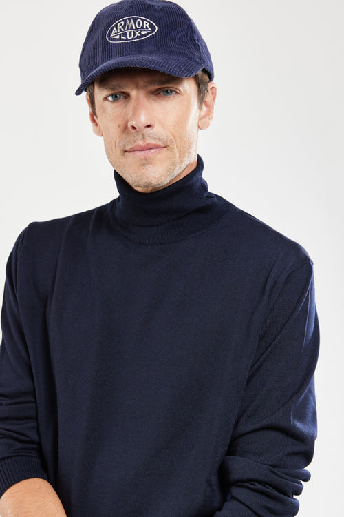 Pull col roulé - laine mérinos - Armor-lux - 2