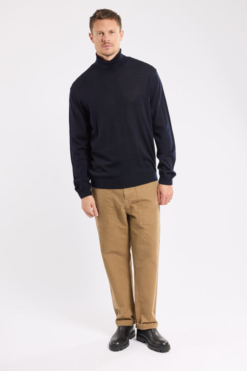 Roll-neck jumper – merino wool - Armor-lux - 3