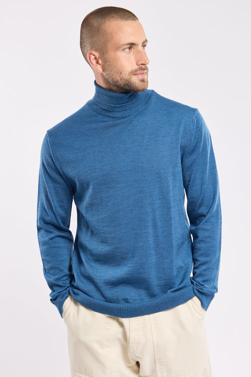 Pull col roulé - laine mérinos - Armor-lux - 2
