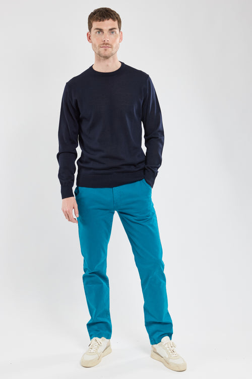 Einfarbiger Pullover Bérac – Wolle - Armor-lux - 3