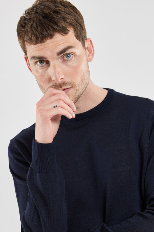 Einfarbiger Pullover Bérac – Wolle - Armor-lux - 2