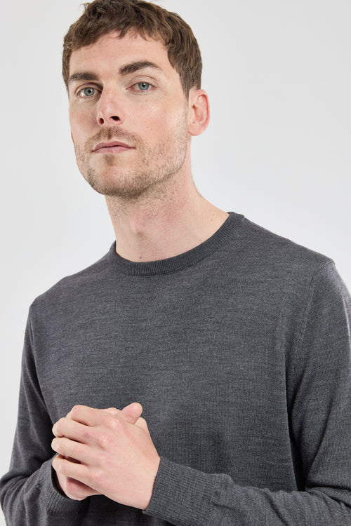 Einfarbiger Pullover Bérac – Wolle - Armor-lux - 2