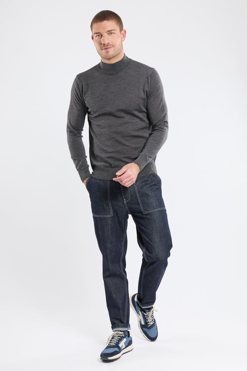 Pull col montant Bérac - laine - Armor-lux - 3