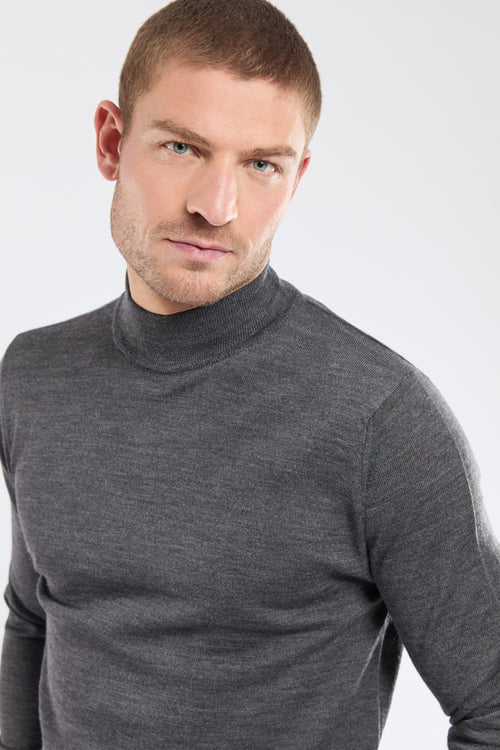 Pullover mit Stehkragen – Wolle - Armor-lux - 4