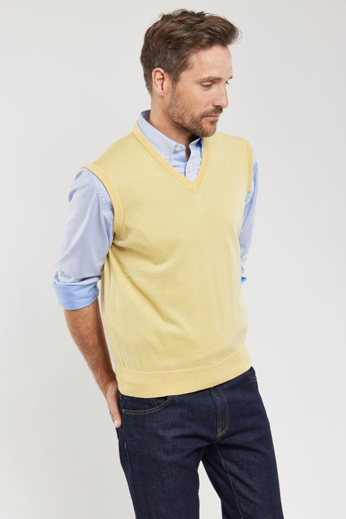 ärmelloser Pullover - aus Merinowolle - Armor-lux - 1