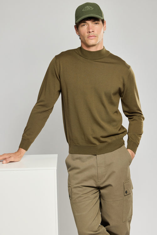Funnel neck sweater Bérac - wool - Armor-lux - 1
