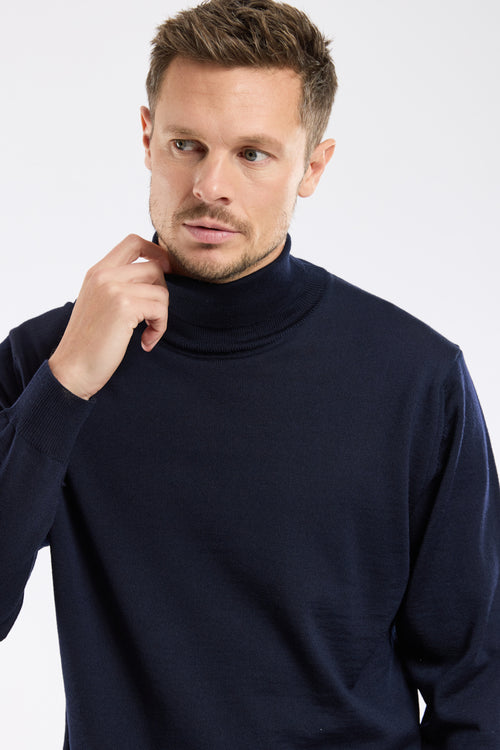 Pull col roulé - laine - Armor-lux - 2
