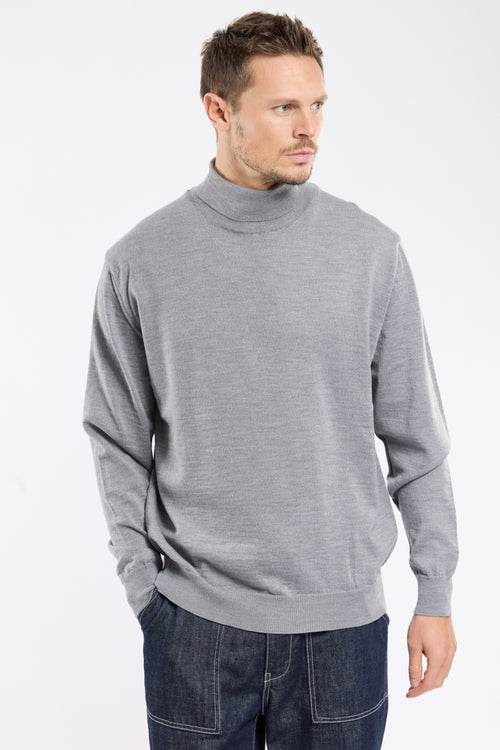 Pull col roulé - laine - Armor-lux - 2