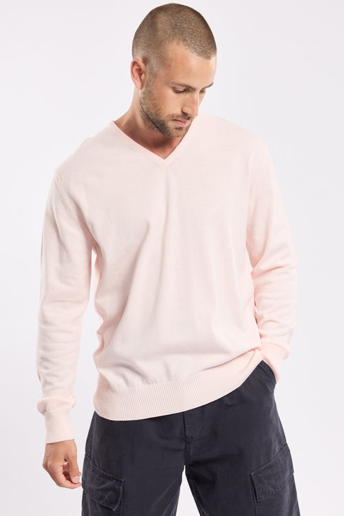 V-neck jumper - cotton - Armor-lux - 1