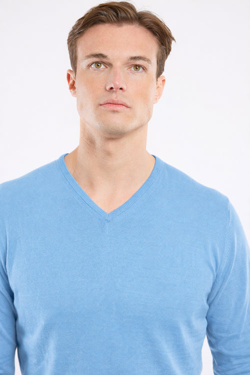 Pullover mit V-Ausschnitt - Baumwolle - Armor-lux - 2