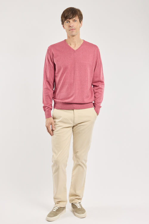 Pullover mit V-Ausschnitt - Baumwolle - Armor-lux - 3