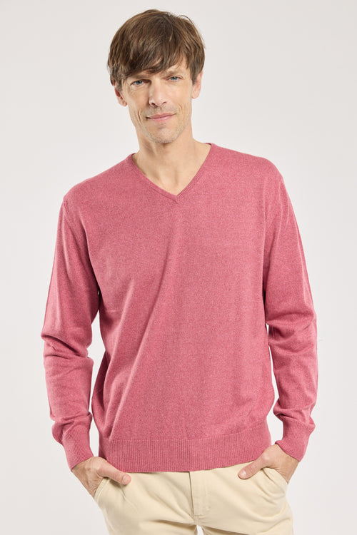 Pullover mit V-Ausschnitt - Baumwolle - Armor-lux - 1