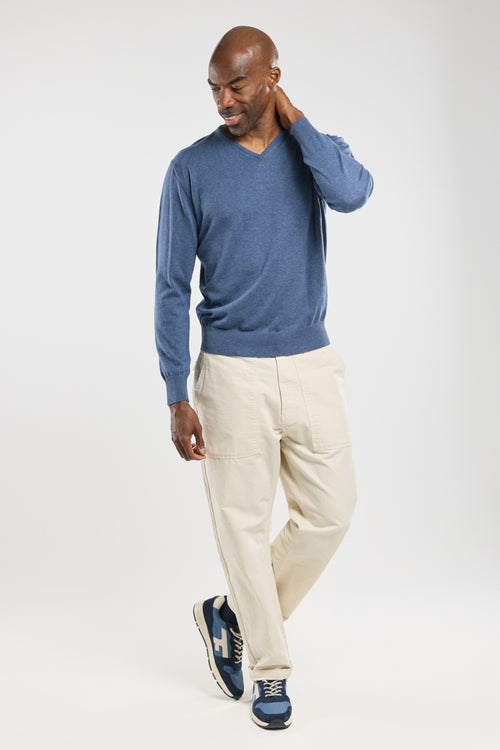Pull col V - coton - Armor-lux - 2