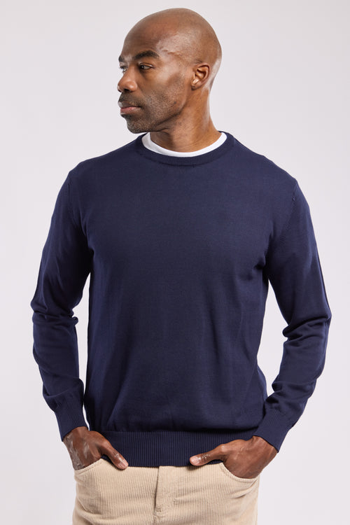 Crew-neck jumper- cotton - Armor-lux - 1
