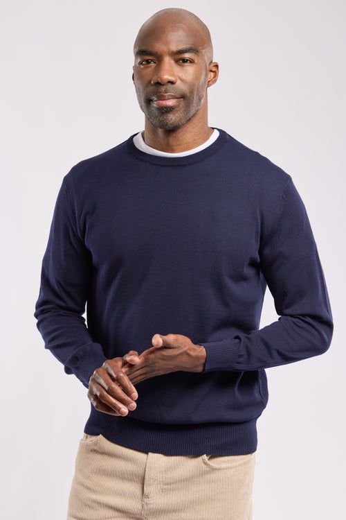 Pull col rond - coton - Armor-lux - 4