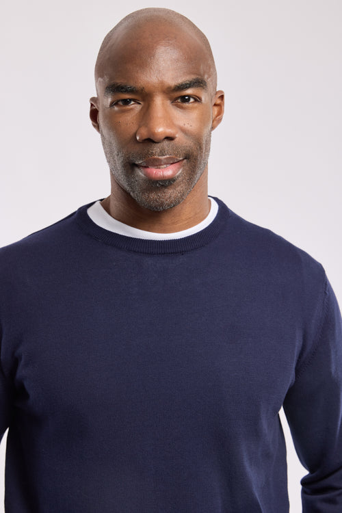 Pull col rond - coton - Armor-lux - 2