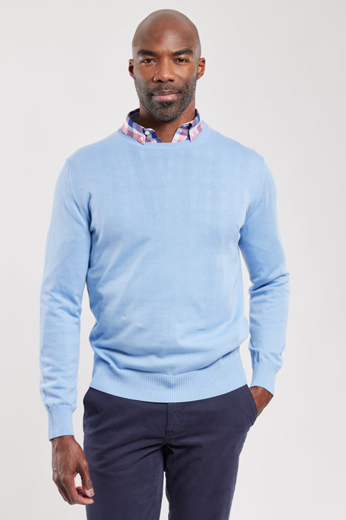 Pullover mit Rundhalsausschnitt – Baumwolle - Armor-lux - 1