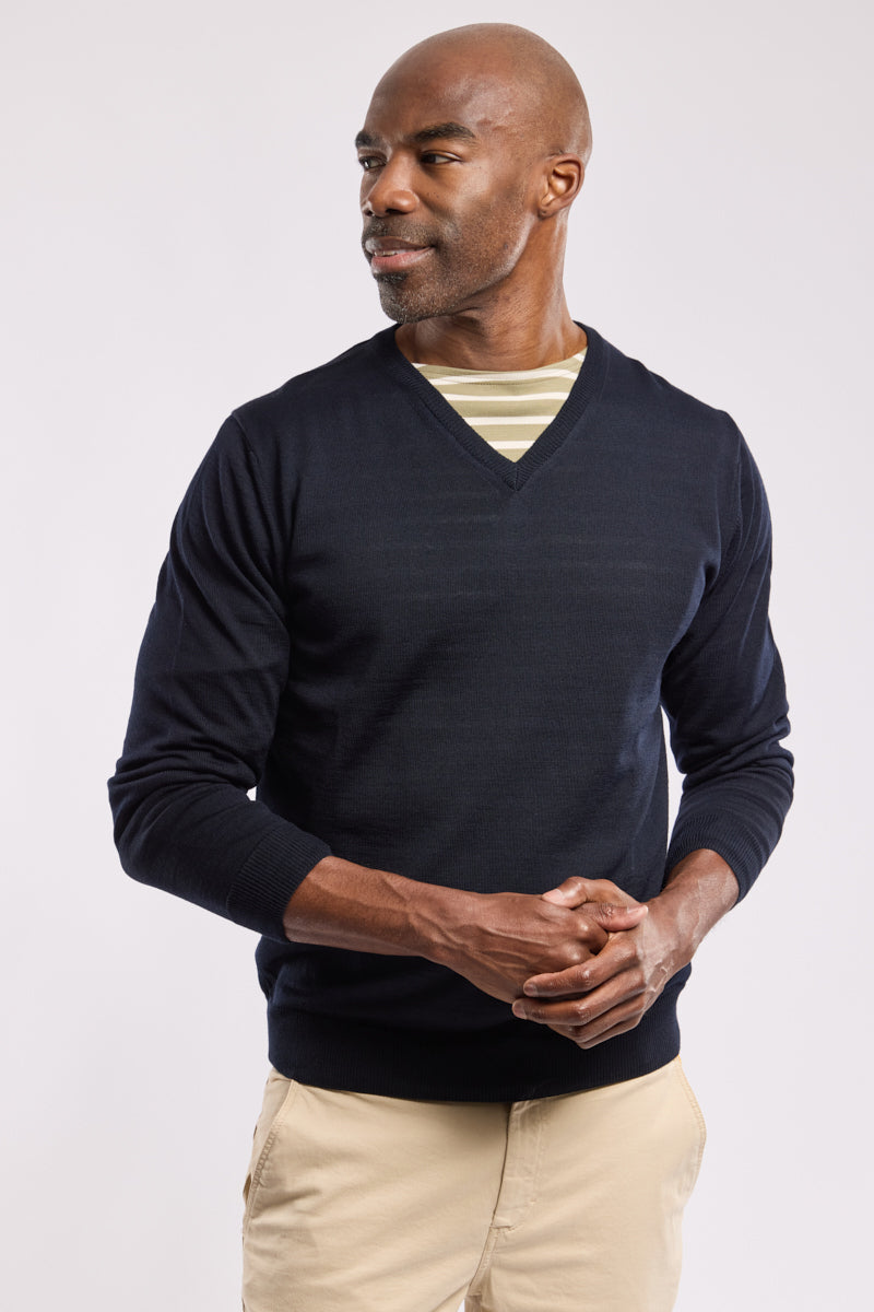 トップス 22FW BIGWALE&BRACHIO navy TORONTOS zip-up sweatshirt - Men - NAVY – Armor-lux