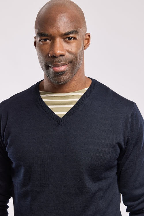 Bérac V-neck jumper - Armor-lux - 4