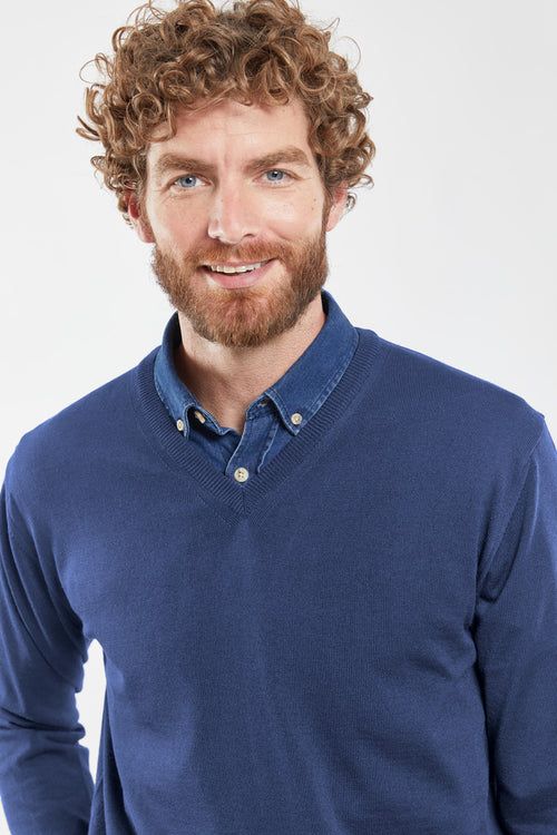 V-neck jumper – merino wool and acrylic - Armor-lux - 2