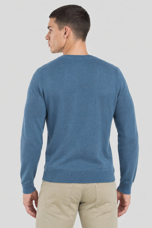 V-Ausschnitt Pullover Bérac - Merinowolle und Acryl - Armor-lux - 3
