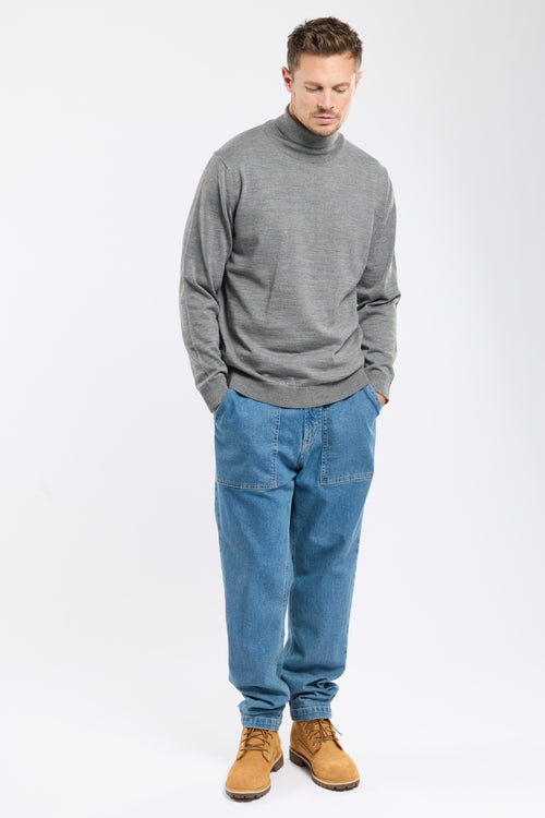 Pull col roulé Bérac - laine mérinos - Armor-lux - 3