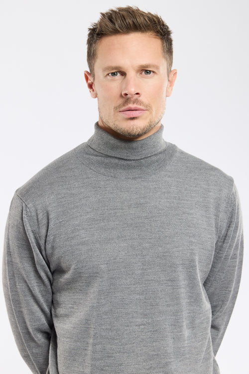 Pull col roulé Bérac - laine mérinos - Armor-lux - 2