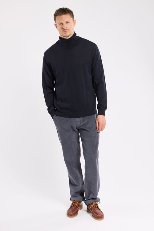 Pull col roulé Bérac - laine mérinos - Armor-lux - 3