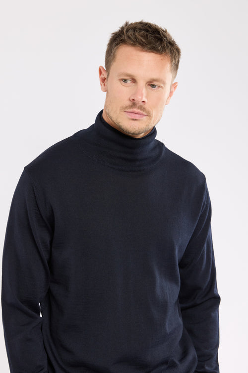 Pull col roulé Bérac - laine mérinos - Armor-lux - 2
