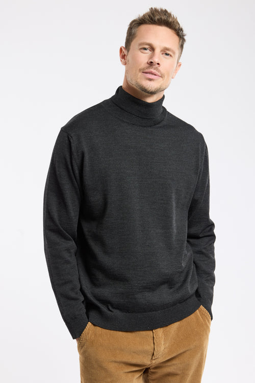 Bérac roll-neck jumper – merino wool - Armor-lux - 1