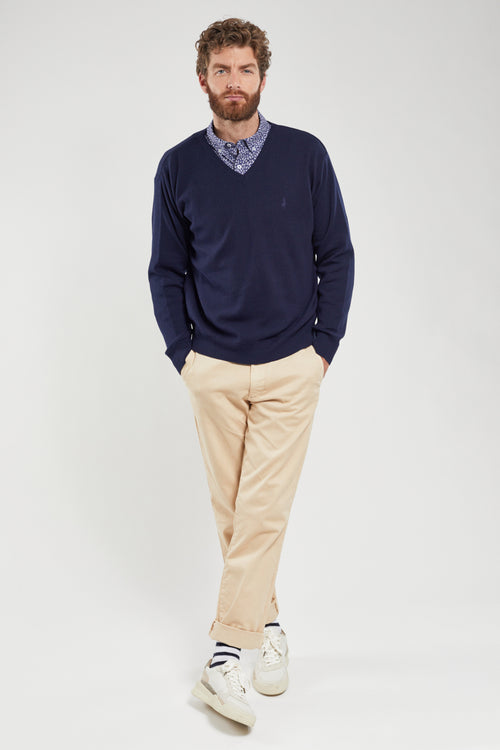 Pull col V - coton - Armor-lux - 3