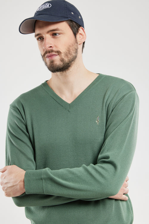 Pull col V - coton - Armor-lux - 2