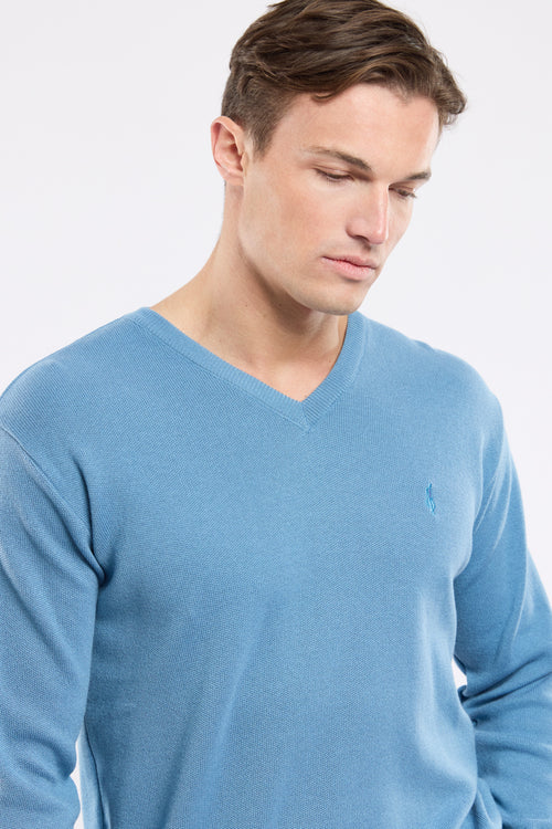 Pullover mit V-Ausschnitt – Baumwolle - Armor-lux - 2