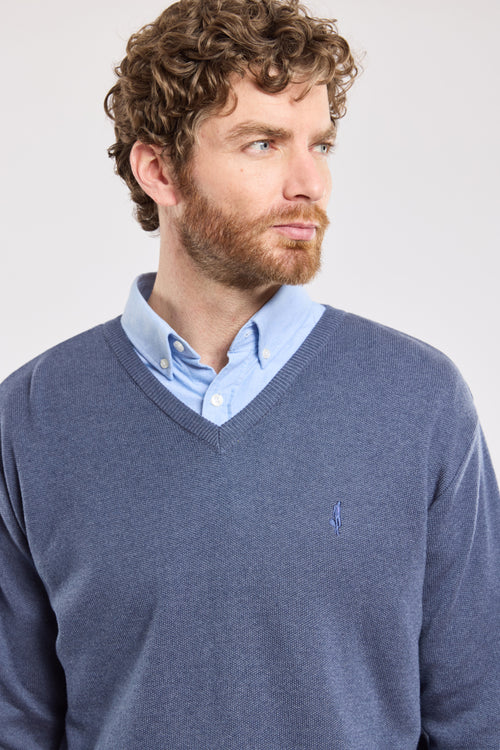 Pullover mit V-Ausschnitt – Baumwolle - Armor-lux - 2
