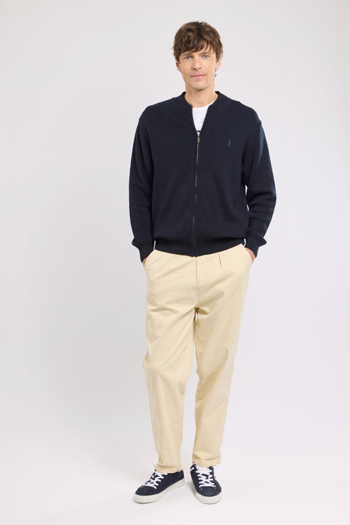 Zipped cardigan - cotton - Armor-lux - 3