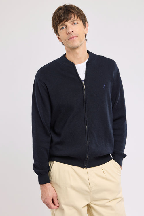Gilet zippé - coton - Armor-lux - 1