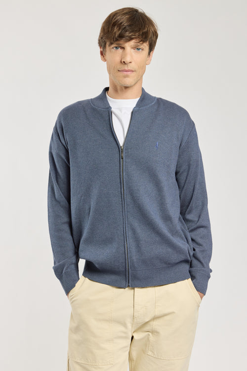 Gilet zippé - coton - Armor-lux - 1