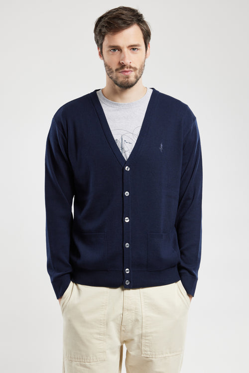 Strickjacke mit Knöpfen – Baumwolle - Armor-lux - 1