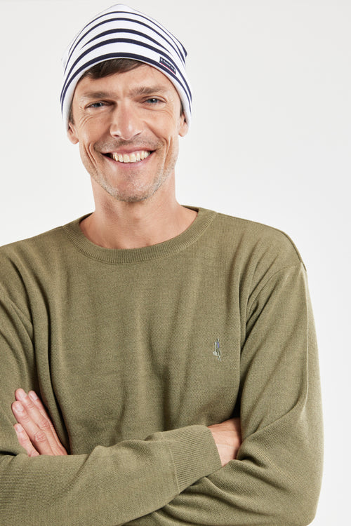 Crew neck jumper – merino wool and acrylic - Armor-lux - 2