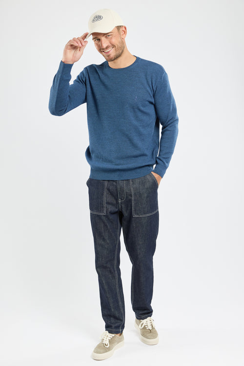 Pull col rond manches longues - laine - Armor-lux - 3