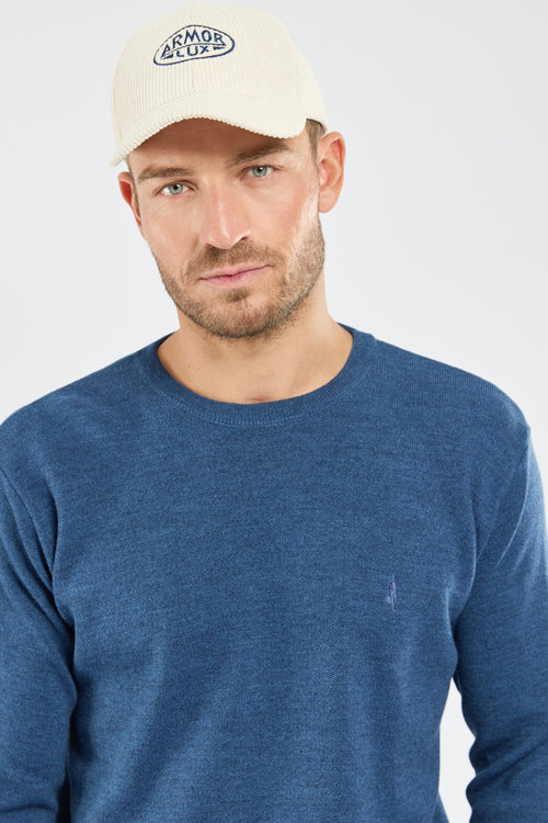 Pull col rond manches longues - laine - Armor-lux - 2