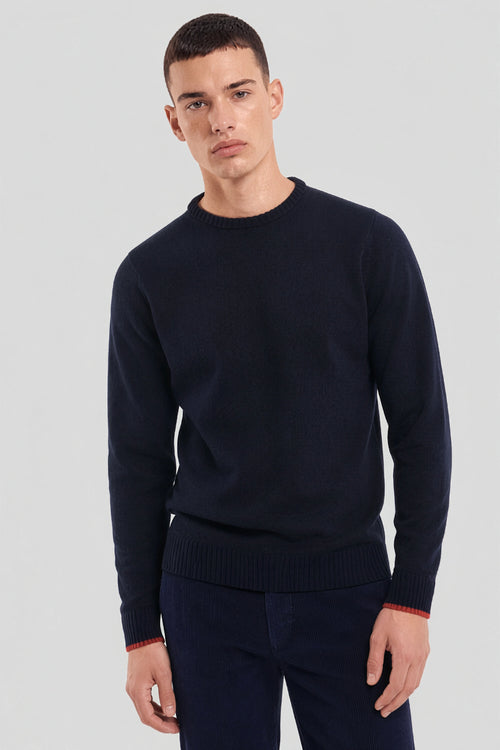 Round neck sweater Bérac - wool - Armor-lux - 1