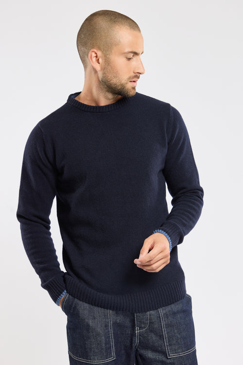 Crew neck jumper - wool - Armor-lux - 1