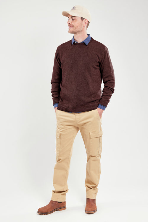 Crew neck jumper - wool - Armor-lux - 3